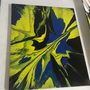 Yellow Blast 10in x 8in